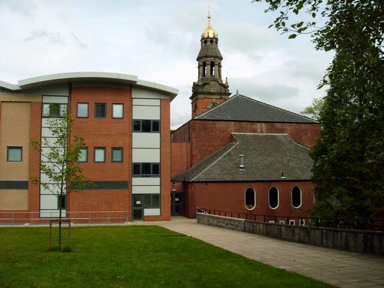 Old and new buildings